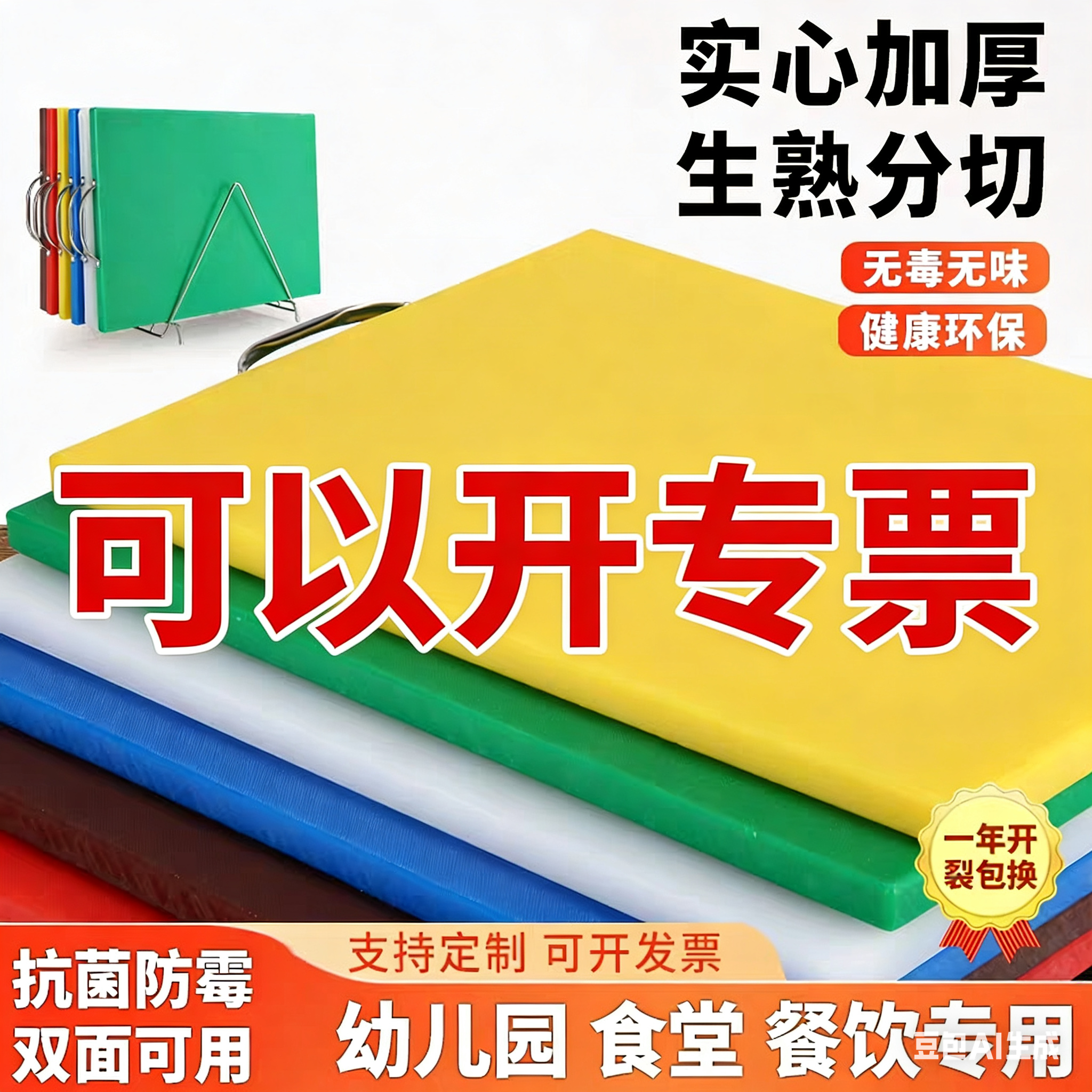 学校食堂PE防霉塑料菜板砧板颜色分类砧板切菜板刀板厨房案板占板,厨房/烹饪用具,砧板/菜板,淘宝优惠券,粉丝福利购,淘宝优惠卷