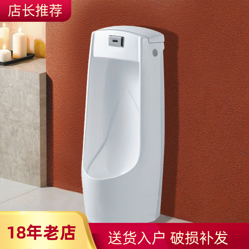 路易斯卫浴803立地式小便斗小便器直排地排横排式墙排感应器便池