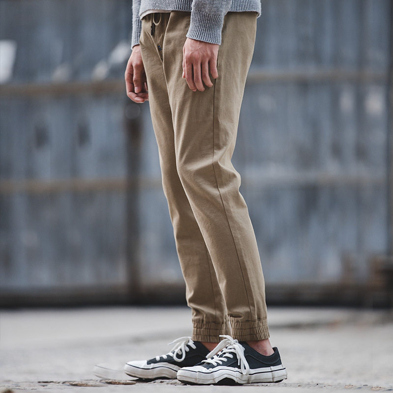 Madden tooling navy craft American style washing leisure time Pencil Pants Ami Khaki Retro Tapered pants Khakiin the Men's clothing, Casual pants  category - from Buy2taobao.com to provide professional Taobao agent buy service