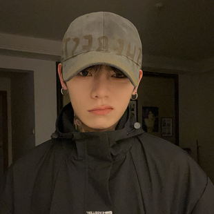 帽子鸭舌帽男款2025新款棒球帽男美式大头围棒球帽加大加深棒球帽