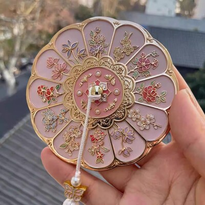 北京故宫十二花神镜子国博文创创意古风宫廷随身携带化妆镜送朋友