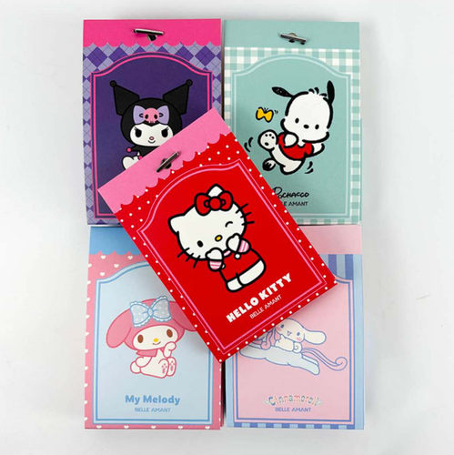 韩国代BELLE AMANT三丽鸥车载香片HelloKitty悬挂香薰除味香卡