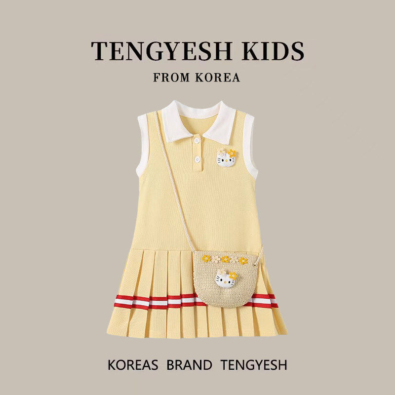 韩国TENGYESH女童polo洋