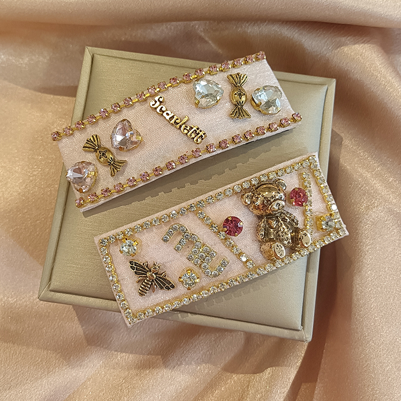 碎发夹子时尚网红头饰发卡