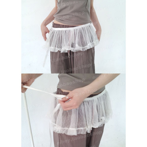 eihey诶嘿网纱纱裙mini超短裙