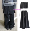 eihey诶嘿日系重工hold复古街头松弛不规则两件可拆休闲宽松裙裤