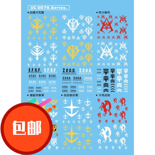 03-uc79系列高品质联邦军模型
