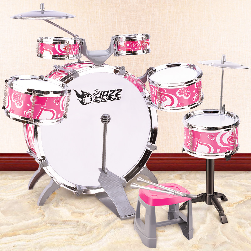 超大号儿童架子鼓爵士鼓音乐玩具打击乐器男宝宝早教益智1-3-6岁,玩具/童车/益智/积木/模型,架子鼓,淘宝优惠券,粉丝福利购,淘宝优惠卷