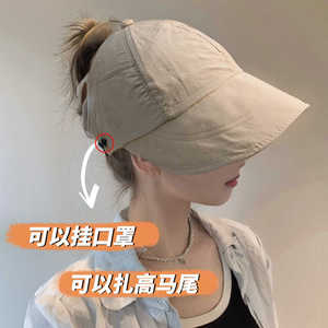 日系可爱猫耳朵渔夫帽子女夏季薄款遮阳防晒盆帽百搭显脸小水桶帽