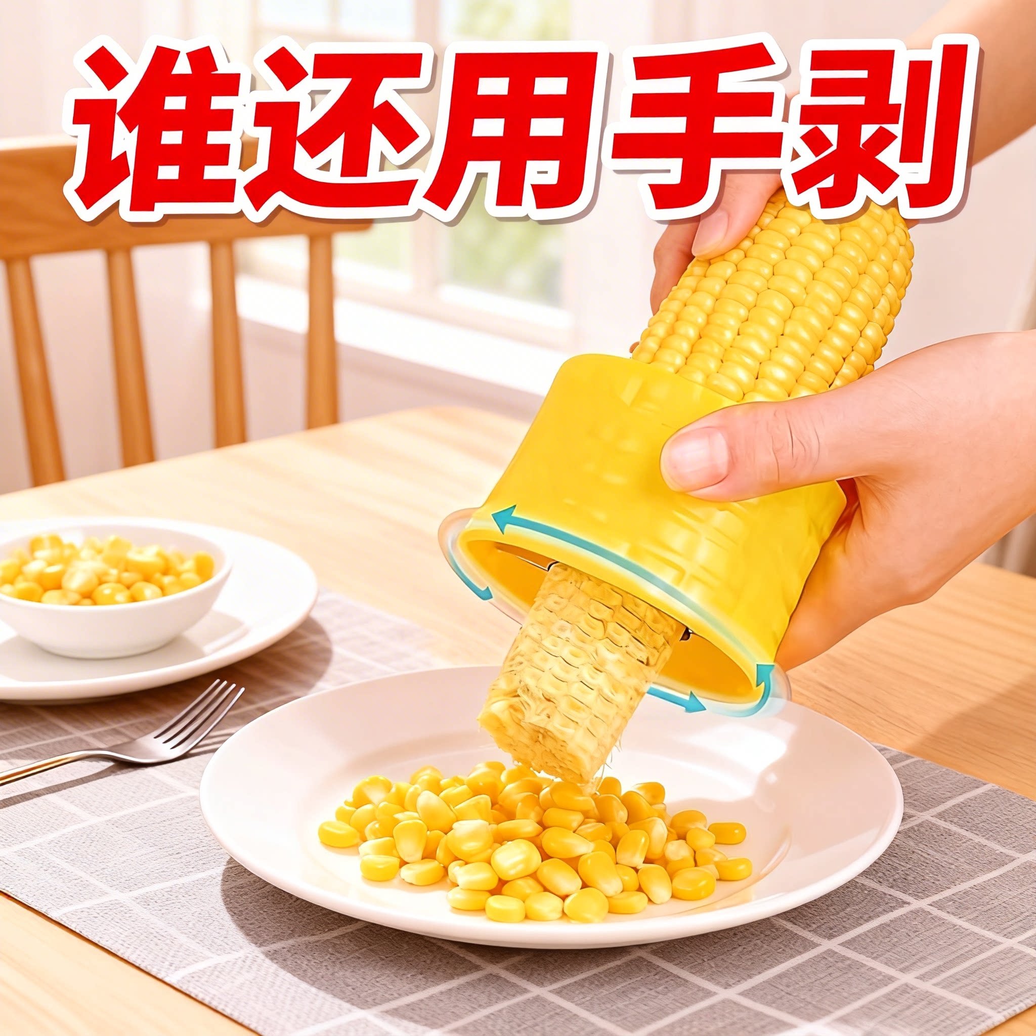 家用剥玉米神器分离器玉米刨