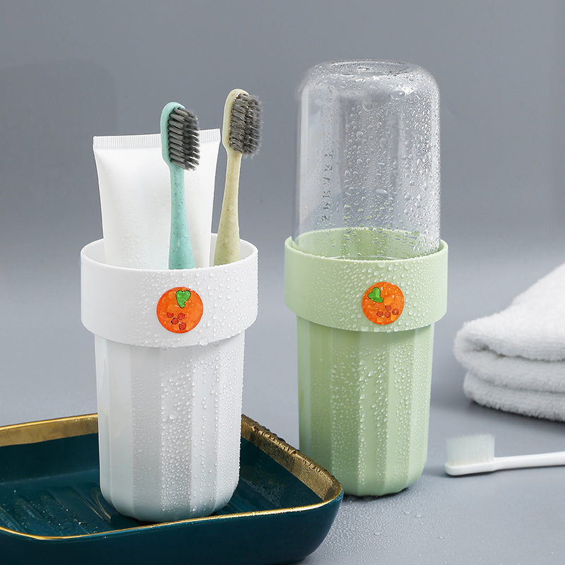 带盖漱口杯创意旅行洗漱杯便携式牙刷收纳盒家庭牙具套装刷牙杯子怎么看?