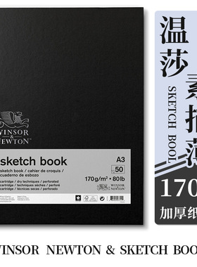 Winsor Newton 170g Sketchbook Thickened Spiral A4/A3/8K/16K,