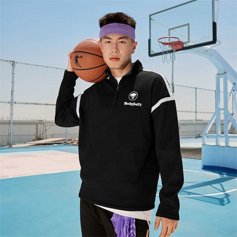 乔丹运动卫衣男篮球运动套头衫男