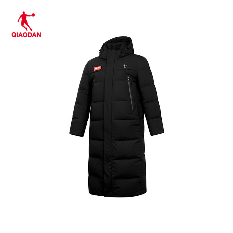 乔丹长款羽绒服男2025冬季加厚鸭绒保暖防风过膝外套QDEGM3251086,运动服/休闲服装,运动羽绒服,淘宝优惠券,粉丝福利购,淘宝优惠卷
