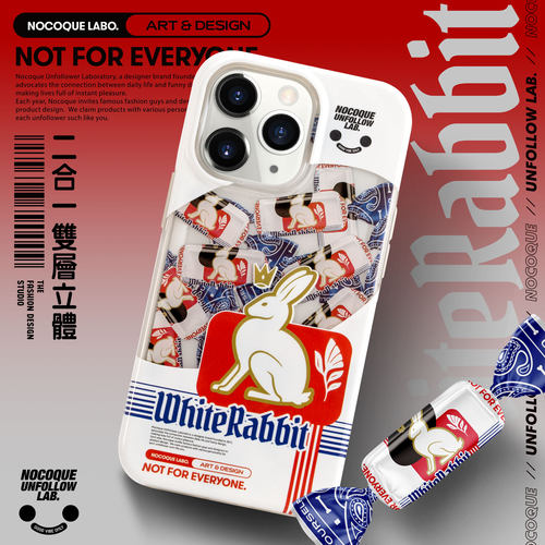 Nocoque14pro苹果兔年怀旧手机壳