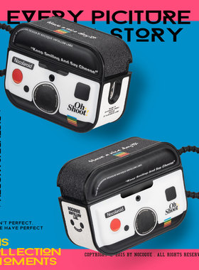 Nocoque拍立得软包恶搞适用于苹果AirPods pro2 保护套2代耳机套3代新款4