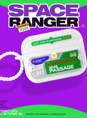 Nocoque巴斯恶搞软包适用于苹果AirPods pro2 保护套耳机壳新款4代