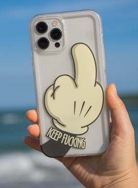 Nocoque新恶搞米奇iphone13pro原创12潮11promax适用于苹果手机壳