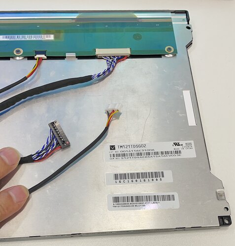 TM121TDSG02天马DF14单8位LVDS屏线