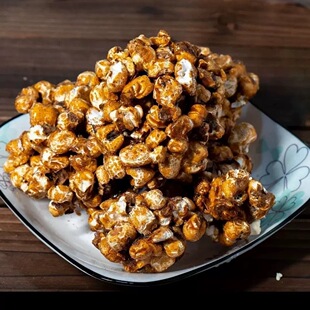 陕南安康红薯包谷花坨坨糖爆米花包谷坨老式麦芽糖童年零食紫阳