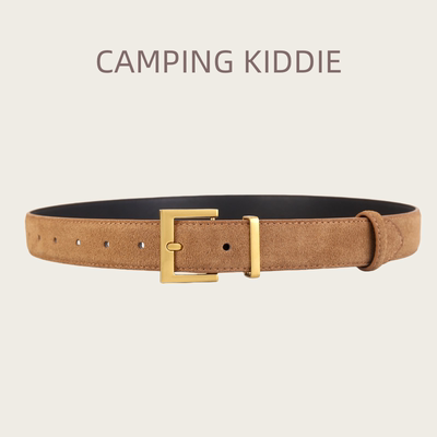 真皮女士皮带针扣女式牛皮百搭