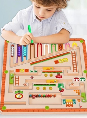 Magnetic Maze Ball Pen Run: An Excellent Toy to Boost Kids