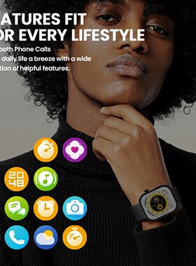 New Zeblaze Btalk Plus Voice Calling Smartwatch 2.03'' HD C