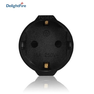 European EU To UK Plug Adapter Standard Euro 250V EU Plug T