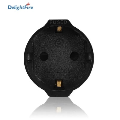 European EU To UK Plug Adapter Standard Euro 250V EU Plug T