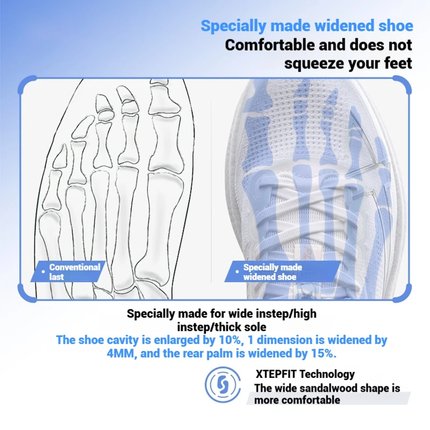 Xtep 2000km Plus Running Shoes 2025 New Spring Lightweight