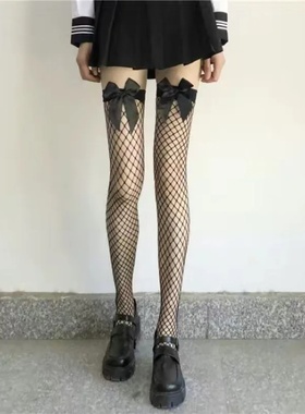 Black White Sexy Overknee Long Socks Women Sweet Girls Loli