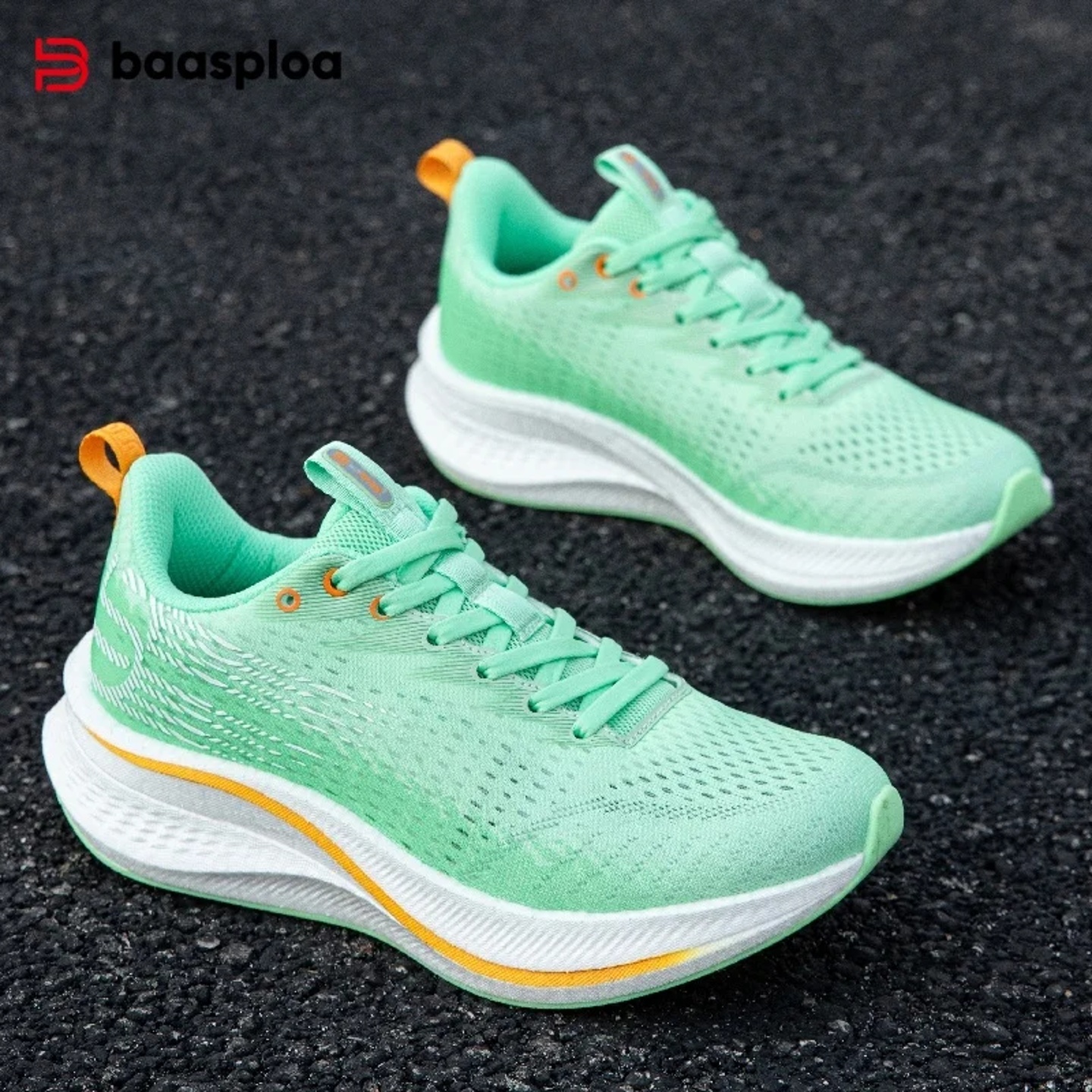 Baasploa Women Professional Running Shoes Outdoor Carbon Pl
