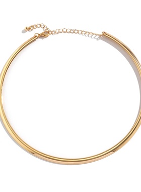 Ingemark Vintage Iron Metal Torques Choker Necklace for Wom