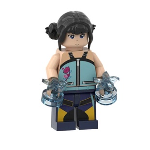 KPOP Demon Hunters Cartoon Doll Building Blocks Kawaii Mini