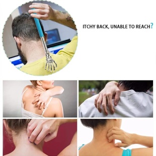 Retractable Stainless Steel Claw Massager For Back Massage