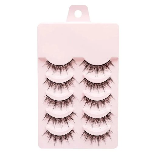 5Pairs Little Devil False Lashes Natural Fake Eyelashes Flu