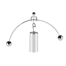 Weightlifter Kinetic Art Desk Toy Science Decor For Home Of