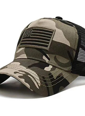 American Flag Camouflage Baseball Capsmen's Summer Hats, Su