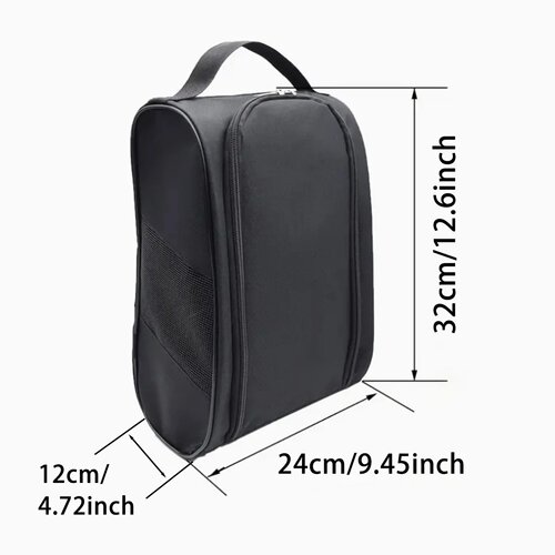 Portable Golf Shoe Bag Oxford Cloth Shoe Carrier Bags Breat