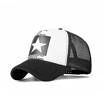 Fashion Spring Baseball Cap Snapback Mesh Hats Hip Hop Caps