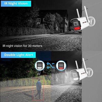 8MP 4K IP Camera Wifi Wireless 5MP AI Human Detect iCSee CC