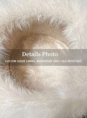 Hot Sale Fur Hat Women Warm Snow Ski Cap Female Faux Fox Fu