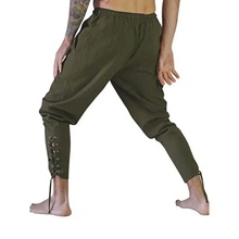 Pirate Pant Viking Costume for Men Renaissance Medieval Pan