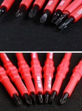 Electrician Repair Tools Kit 15pcs 1000V Changeable Insulat