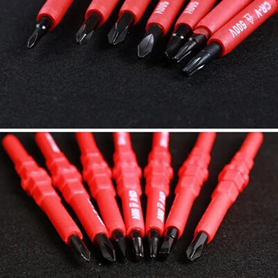 Electrician Repair Tools Kit 15pcs 1000V Changeable Insulat