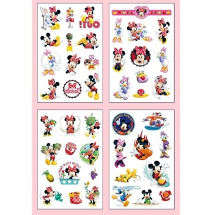 4Pcs/set Disney Avengers Tattoo Stickers Waterproof Origina
