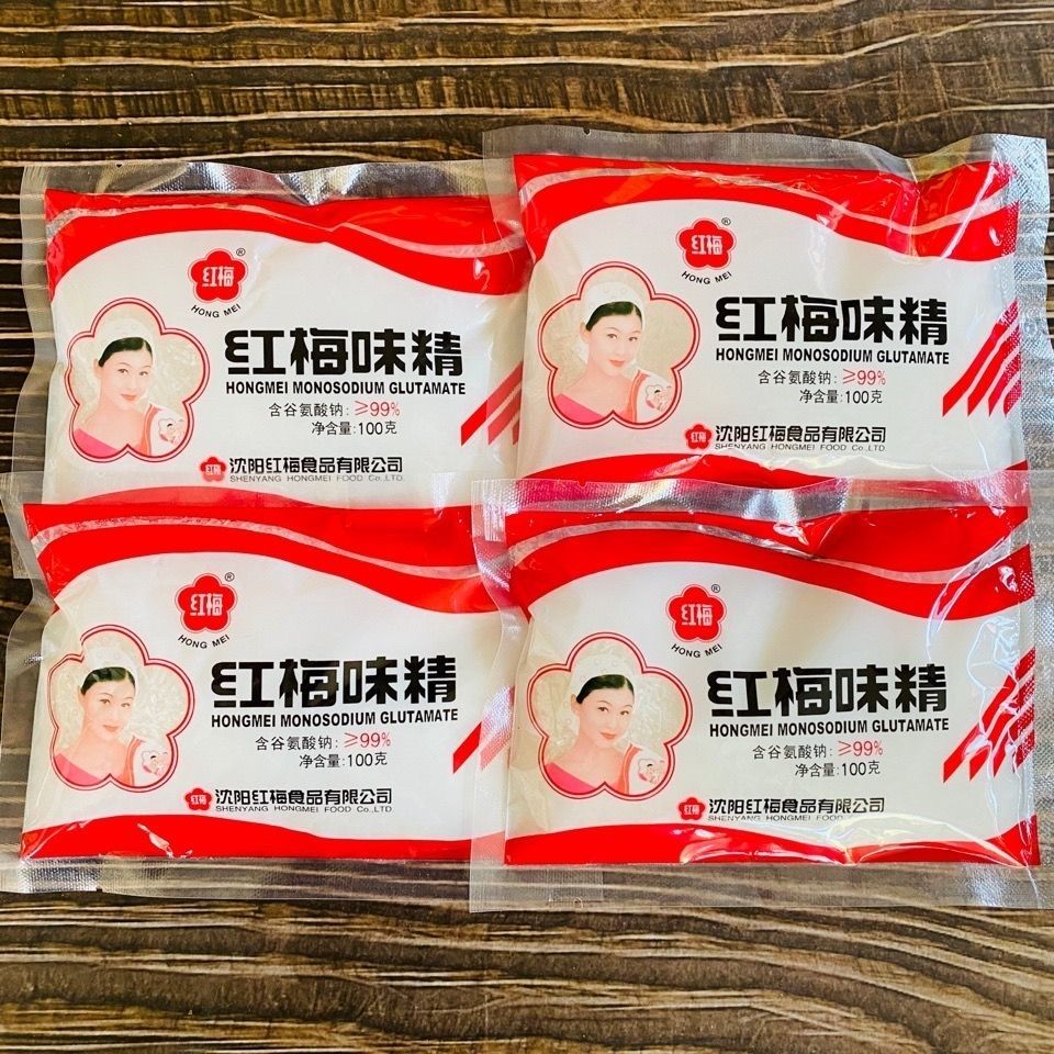 【无防腐剂0添加】红梅味精100g图片