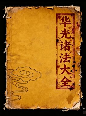 绝版古籍 华光诸法，高清彩版 传统文化国学练字字帖