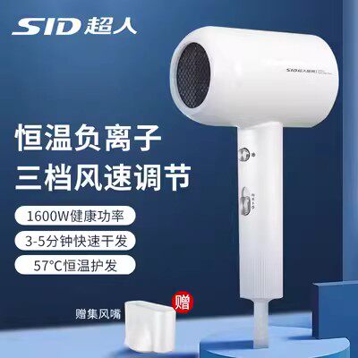 超人网红造型吹风机RD72030