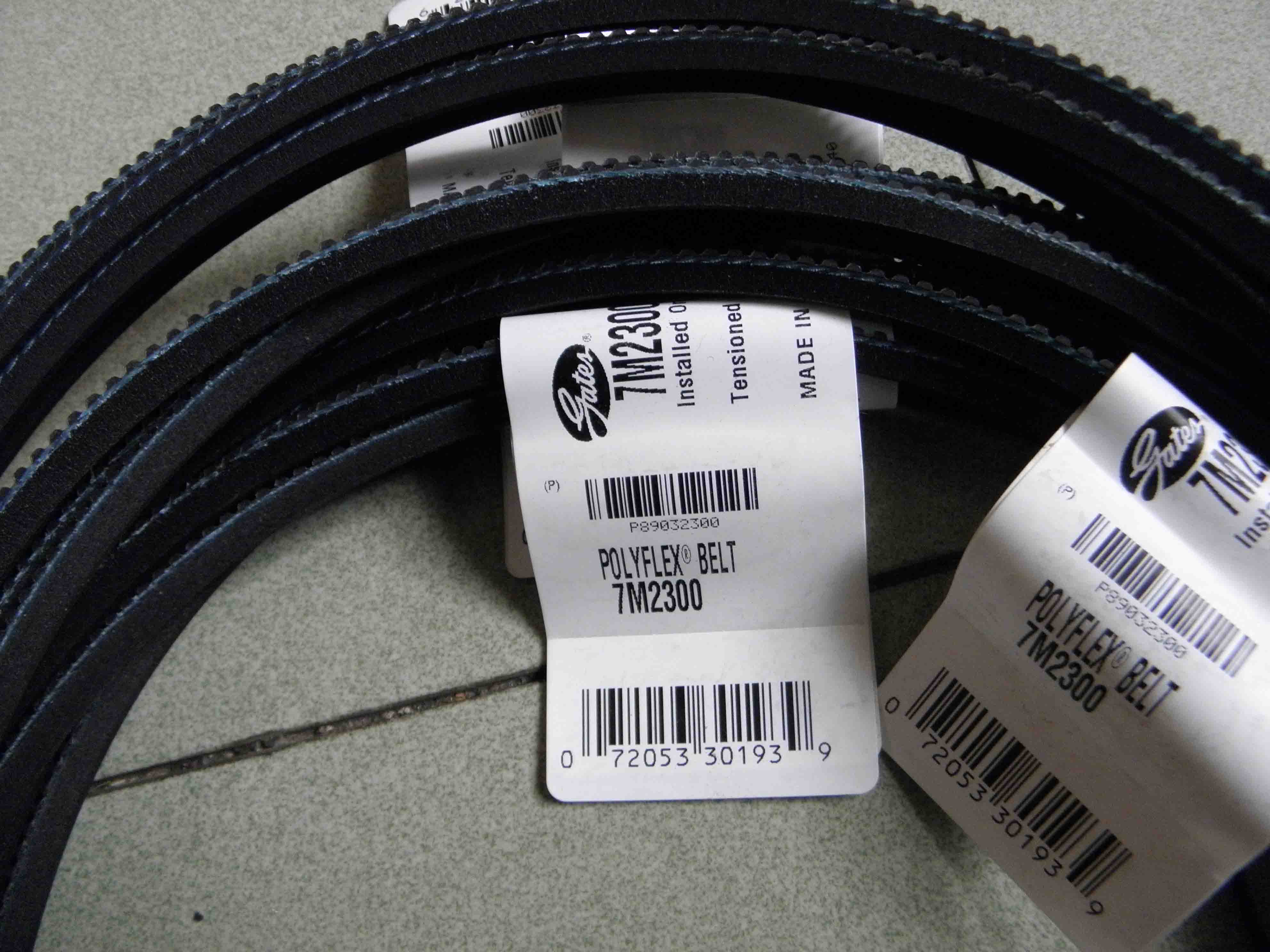 7M2300,2/7M2300JB,3/7M2300JB美国盖茨GATES Polyflex广角带